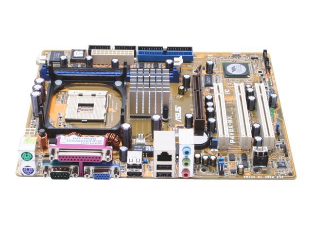 ASUS P4V8X-MX Socket 478 VIA P4M800 Micro ATX Intel Motherboard