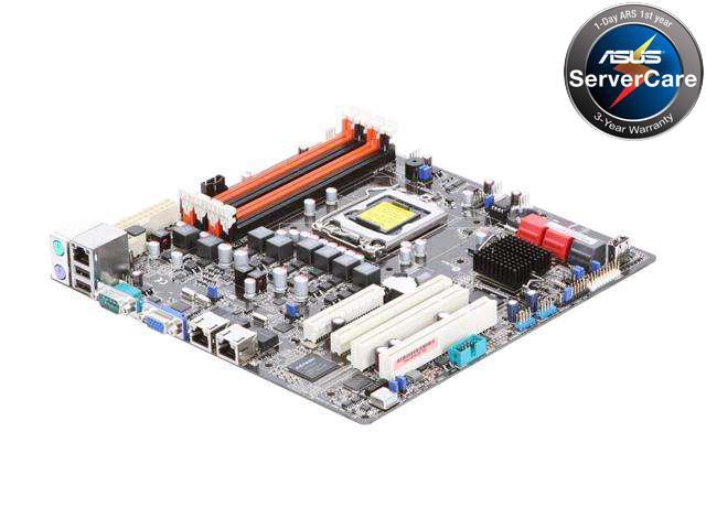 Asus P7F-M Socket 1156/ Intel 3420/ DDR3/ V&2GbE/ Micro ATX Motherboards 
