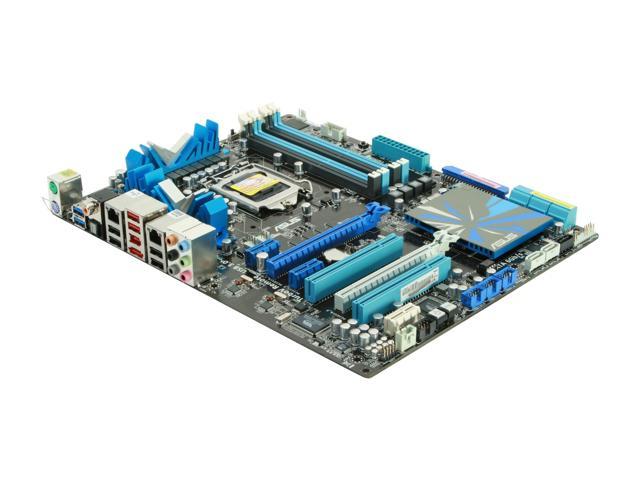 ASUS P7P55D-E Deluxe LGA 1156 Intel P55 SATA 6Gb/s USB 3.0 ATX Intel Motherboard