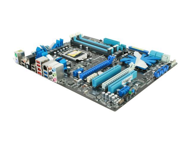 ASUS P7P55D-E Pro LGA 1156 Intel P55 SATA 6Gb/s USB 3.0 ATX Intel Motherboard