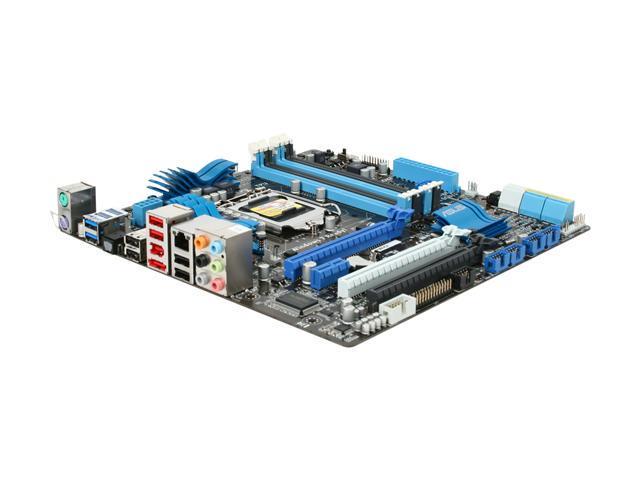 ASUS P8P67-M PRO LGA 1155 Intel P67 SATA 6Gb/s USB 3.0 Micro ATX Intel Motherboard