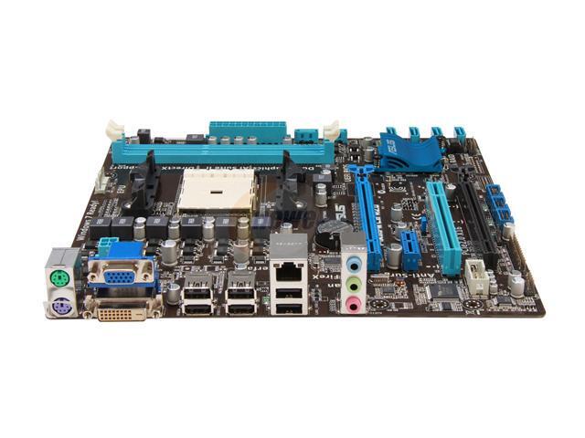 Asus F1A55-M LE REV 1.00 Motherboard AMD Socket FM1 A55 System Board + I/O Plate