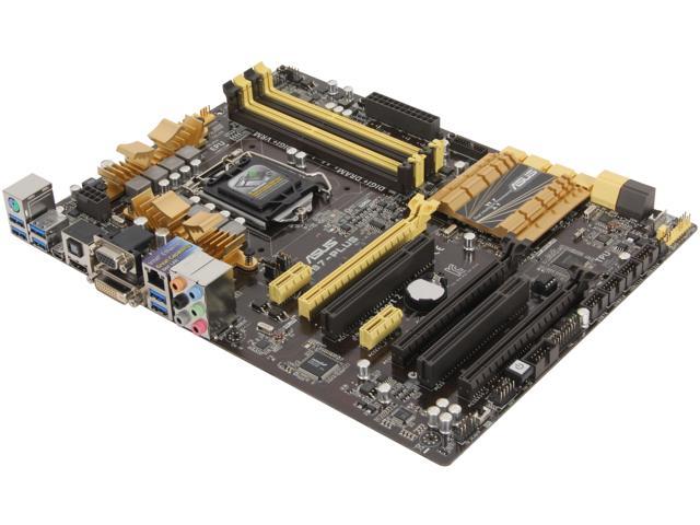 ASUS Z87-PLUS LGA 1150 Intel Z87 HDMI SATA 6Gb/s USB 3.0 ATX Intel Motherboard