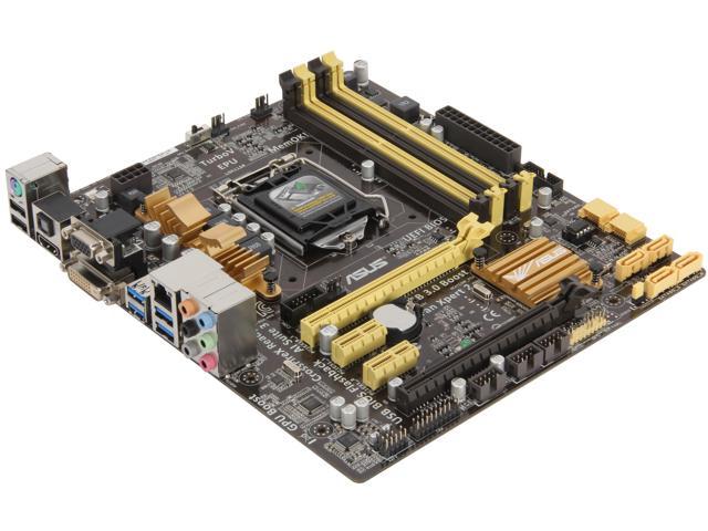 ASUS Z87M-PLUS LGA 1150 Intel Z87 HDMI SATA 6Gb/s USB 3.0 uATX Intel  Motherboard - OEM