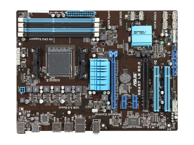 Refurbished: ASUS M5A97 LE R2.0 AM3+ ATX AMD Motherboard with UEFI BIOS