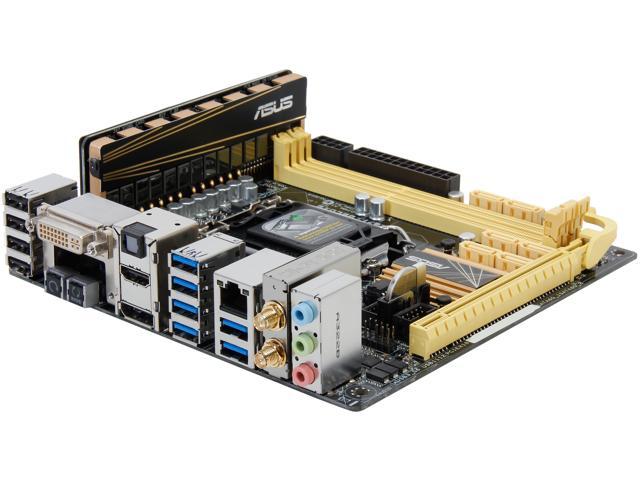 ASUS Z87I-DELUXE LGA 1150 Intel Z87 HDMI SATA 6Gb/s USB 3.0 Mini ITX Intel Motherboard