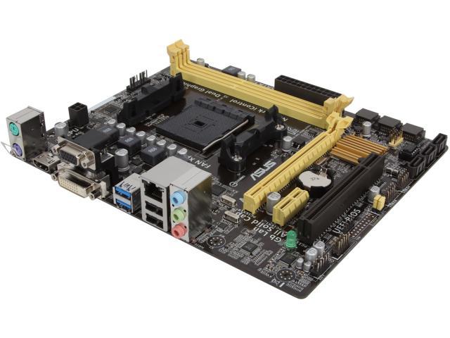 ASUS A55BM-A/USB3 FM2+ / FM2 AMD A55 (Hudson D2) USB 3.0 HDMI Micro ATX AMD Motherboard