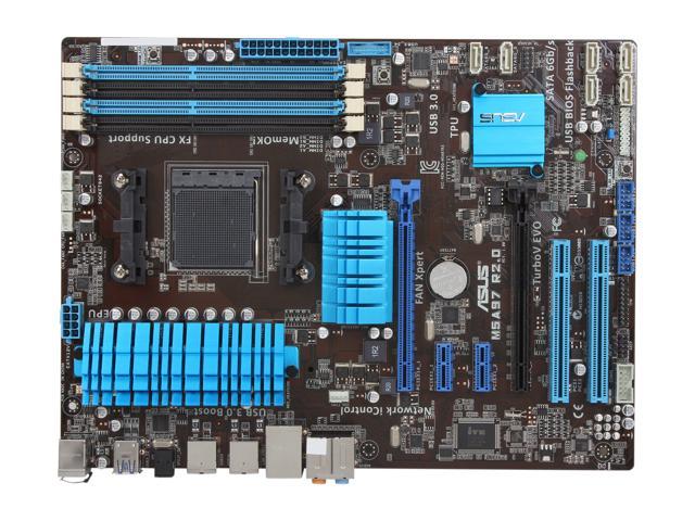 Refurbished: ASUS M5A97 R2.0 ATX AMD Motherboard with UEFI BIOS