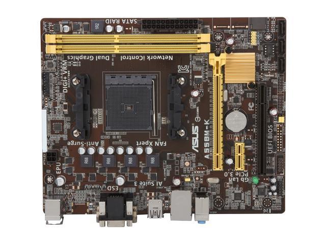 ASUS A55BM-K FM2+ Micro ATX AMD Motherboard - Newegg.com