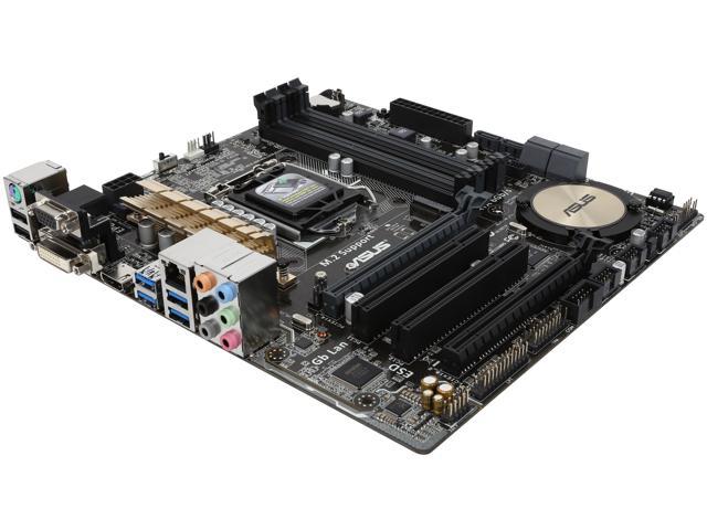 ASUS Z97M-PLUS LGA 1150 Intel Z97 HDMI SATA 6Gb/s USB 3.0 Micro ATX Intel Motherboard