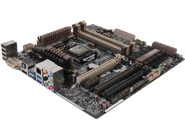 ASUS GRYPHON Z87 LGA 1150 Intel Z87 HDMI SATA 6Gb/s USB 3.0 uATX Intel Motherboard Certified Refurbished