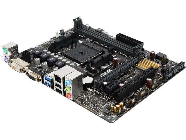 ASUS A68HM-K FM2+ Micro ATX AMD Motherboard - Newegg.com