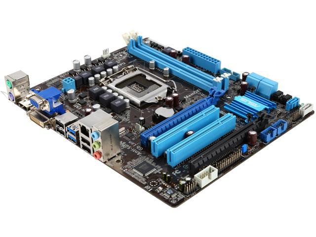 ASUS P8B75-M LE-R LGA 1155 Intel B75 HDMI SATA 6Gb/s USB 3.0 Micro ATX Intel Motherboard with UEFI BIOS