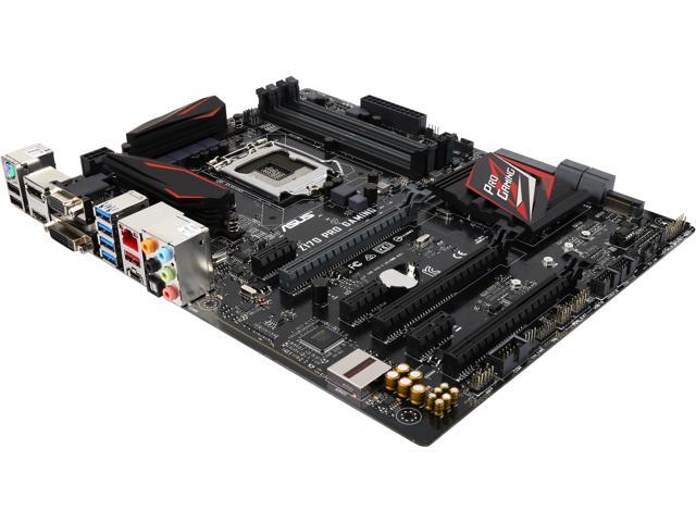 ASUS Z170 PRO GAMING LGA 1151 Intel Z170 HDMI SATA 6Gb/s USB 3.1 ATX Intel Motherboard