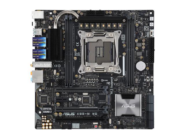 Asus x99 m ws настройка