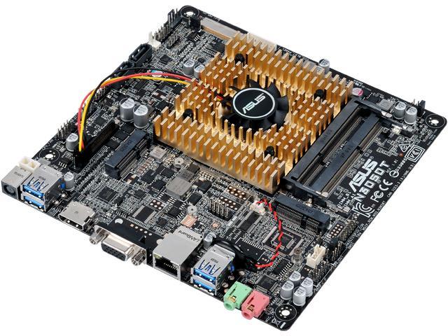 ASUS N3050T Intel Celeron Dual-Core N3050 SoC onboard Processors Thin Mini-ITX Motherboard / CPU / VGA Combo