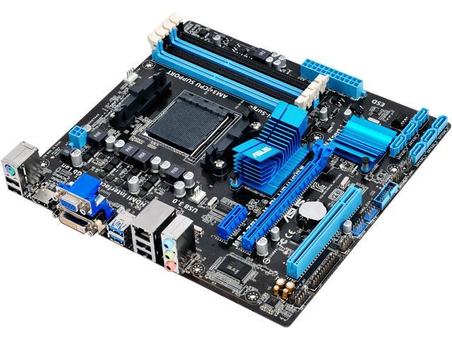 ASUS M5A78L-M PLUS/USB3 AM3+ AMD 760G (780L) / SB710 USB 3.0 HDMI Micro ATX Motherboards - AMD