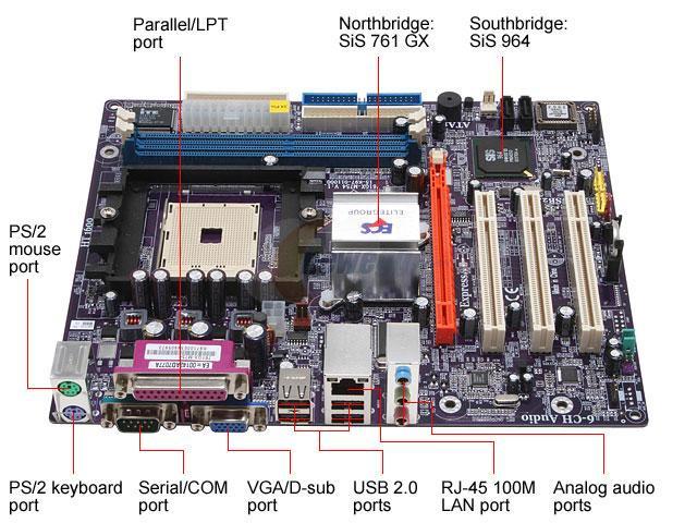 ECS 761GX-M754 (1.0) 754 Micro ATX AMD Motherboard - Newegg.com