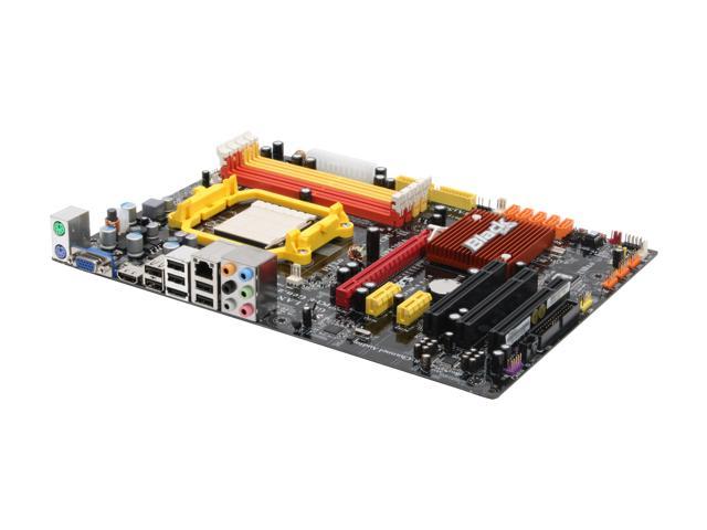 ECS BLACK SERIES GF8200A (V1.0) AM2+/AM3 NVIDIA GeForce 8200 HDMI ATX AMD Motherboard