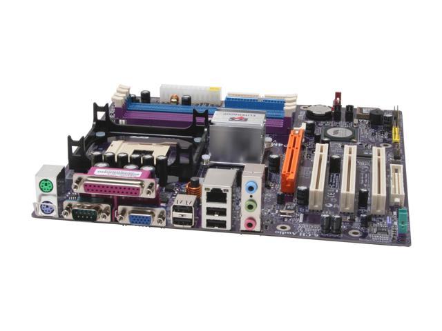 ECS P4M800PRO-M478 (1.0) Socket 478 VIA P4M800 PRO Micro ATX Intel Motherboard