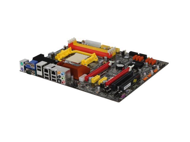 ECS Black Series A790GXM-A AM3/AM2+/AM2 AMD 790GX HDMI ATX AMD Motherboard