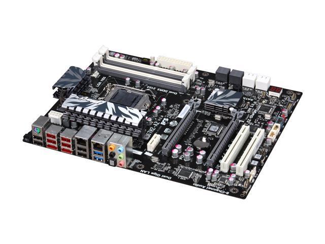 ECS Black Deluxe P67H2-A2 SLI (B3) LGA 1155 Intel P67 SATA 6Gb/s USB 3.0 ATX Intel Motherboard
