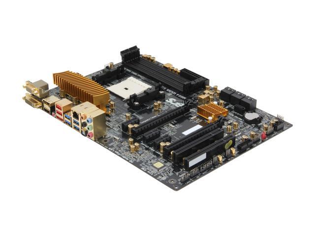 ECS A85F2-A GOLDEN(1.0) FM2 AMD A85X (Hudson D4) SATA 6Gb/s USB 3.0 HDMI ATX AMD Motherboard