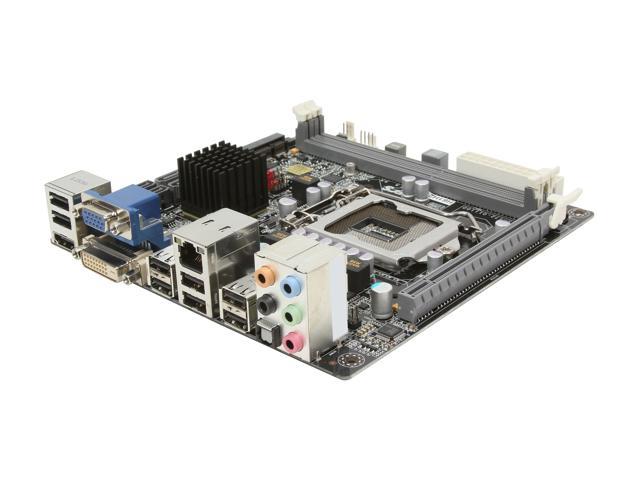 ECS H61H2-I v1.1 LGA 1155 Intel H61 HDMI Mini ITX Intel Motherboard
