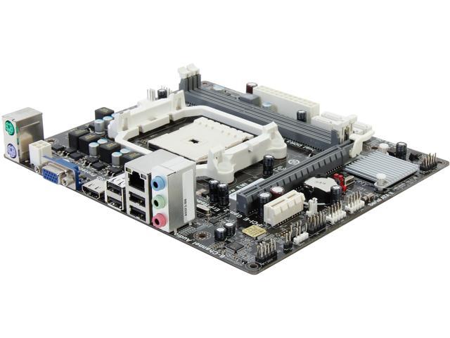 ECS A55F2-M4(1.0) FM2 AMD A55 (Hudson D2) Micro ATX AMD Motherboard