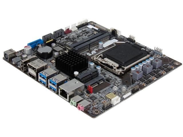 ECS H87H3-TI(V1.0) LGA 1150 Thin Mini-ITX Intel Motherboard - Newegg.com