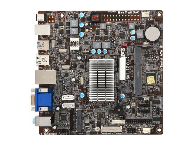 ECS BAT-I2/J1900 (1.0) Intel Celeron Processor J1900 Mini ITX