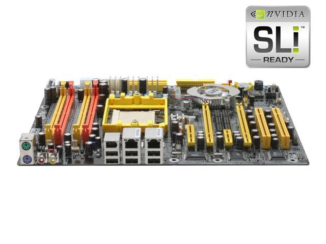 DFI LANPARTY UT nF4 SLI-D 939 NVIDIA nForce4 SLI ATX AMD Motherboard