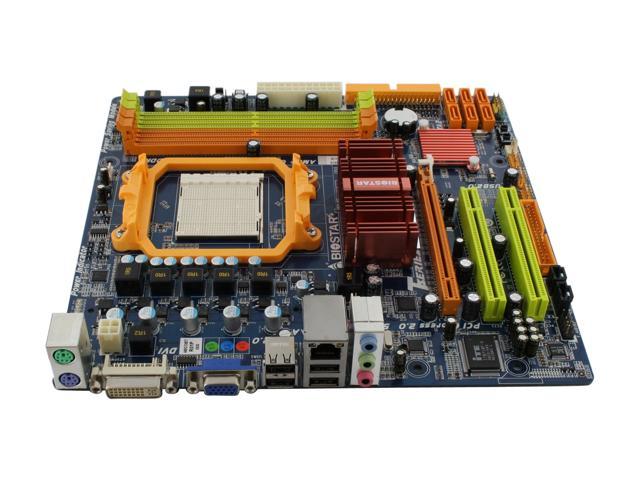 BIOSTAR TA785GE 128M AM3/AM2+/AM2 AMD 785G Micro ATX AMD Motherboard