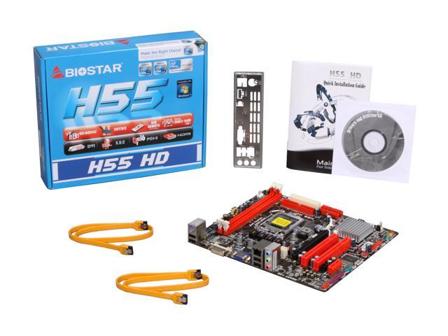 Biostar h55 hd разгон