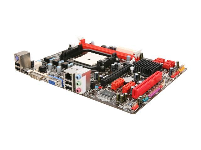 BIOSTAR A55MH FM1 AMD A55 (Hudson D2) HDMI Micro ATX AMD Motherboard