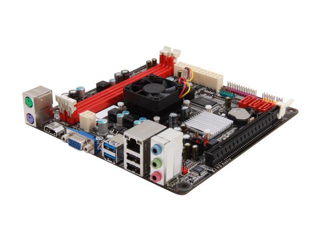BIOSTAR A68I-350 Deluxe R2.0 AMD Fusion APU 350D AMD A68 Mini ITX Motherboard / CPU Combo