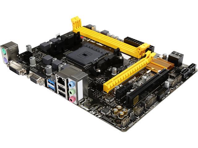 BIOSTAR A68MD PRO FM2+ AMD A70M SATA 6Gb/s USB 3.0 Micro ATX Motherboards - AMD