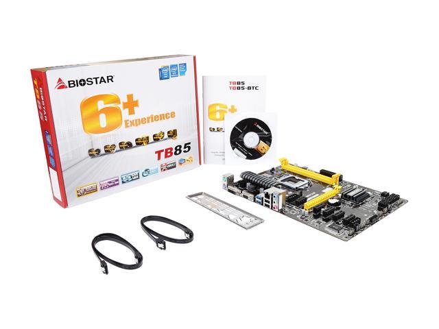 Used - Very Good: BIOSTAR TB85 LGA 1150 Intel B85 SATA 6Gb/s USB