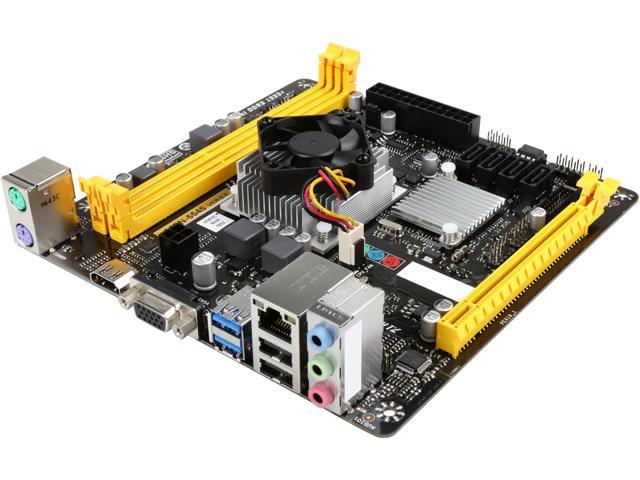 BIOSTAR A68N-5545 AMD A8-5545 (Quad core 1.7G, turbo 2.7G) Processor AMD A70M Mini ITX Motherboard / CPU Combo