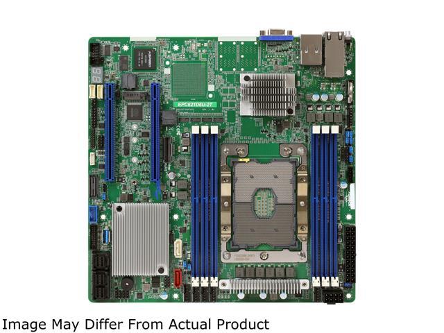 AsRock Rack EPC621D6U-2T Micro ATX Server Motherboard LGA3647 Intel C621 Dual 10 GLAN