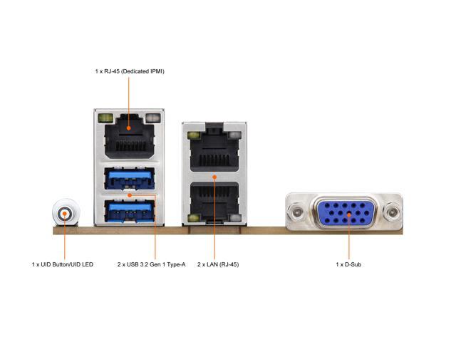 AsRock Rack ROMED8U-2T Micro-ATX Server Motherboard AMD SP3 (LGA4094 ...