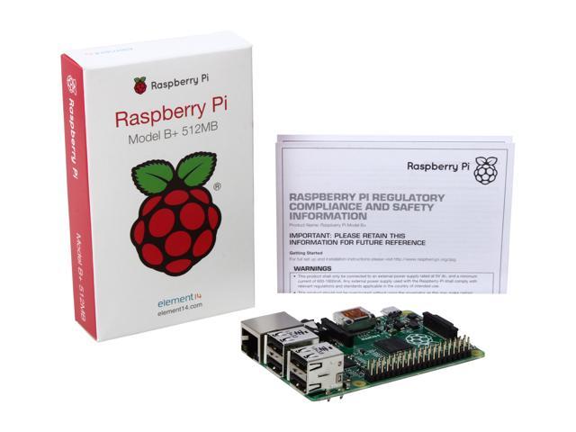 Raspberry Pi B+ Broadcom BCM2835 SoC ARM11 700 MHz Low Power ...