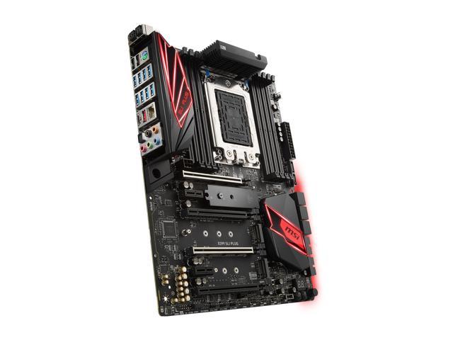 MSI X399 SLI PLUS sTR4 ATX Motherboards - AMD - Newegg.com