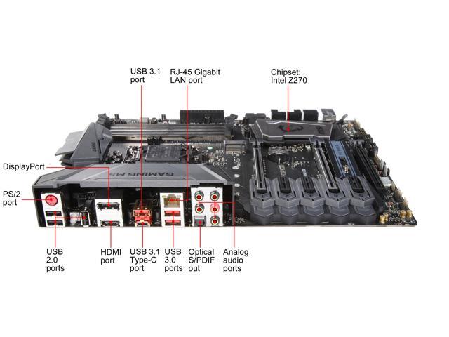 Refurbished: MSI ENTHUSIAST GAMING Z270 GAMING M5 LGA 1151 ATX