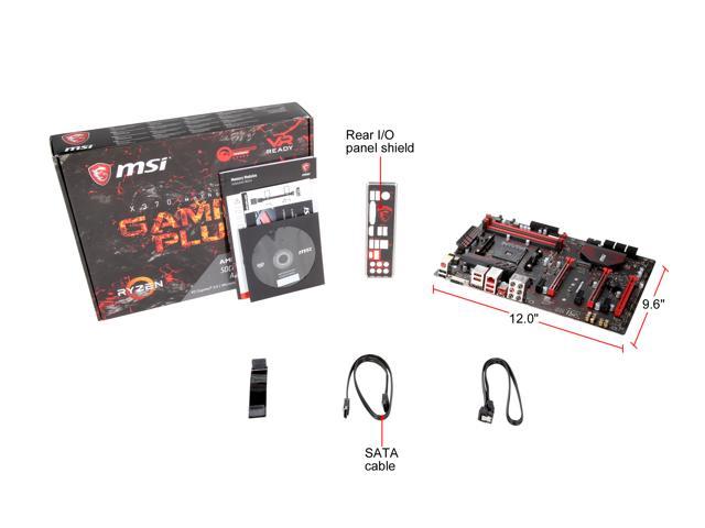 Refurbished: MSI PERFORMANCE GAMING X370 GAMING PLUS AM4 AMD X370 SATA  6Gb/s USB 3.1 HDMI ATX AMD Motherboard AMD Motherboards