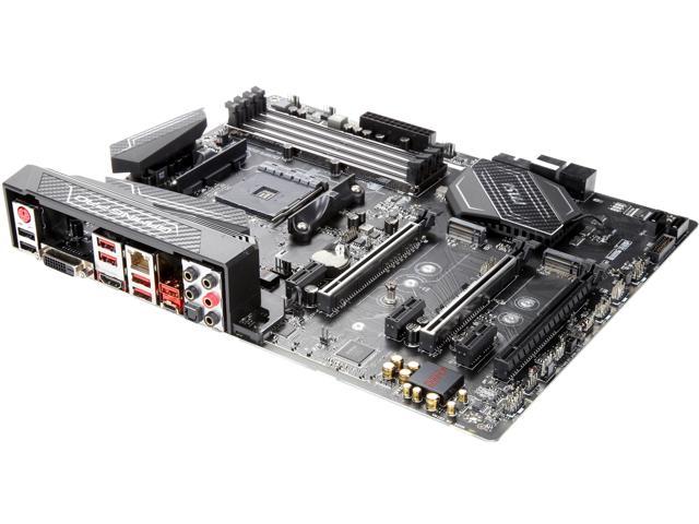 Ruckus Hassy Welcome Refurbished: MSI PERFORMANCE GAMING X370 GAMING PRO CARBON AM4 AMD X370  SATA 6Gb/s USB 3.1 HDMI ATX AMD Motherboard AMD Motherboards - Newegg.com