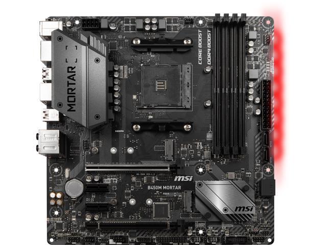 MSI B450M MORTAR AM4 AMD Motherboard 