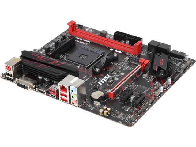 MSI PERFORMANCE GAMING B450M GAMING PLUS AM4 AMD B450 SATA 6Gb/s USB 3.1  HDMI Micro ATX AMD Motherboard