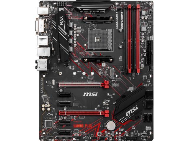 MSI B450 GAMING PLUS MAX AM4 ATX AMD Motherboard