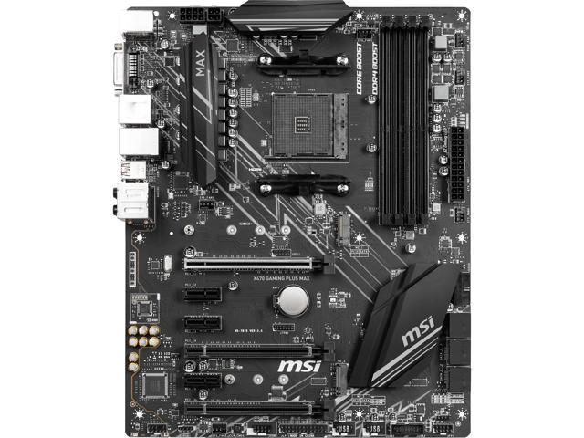 MSI X470 GAMING PLUS MAX AM4 AMD X470 SATA 6Gb/s ATX AMD Motherboard